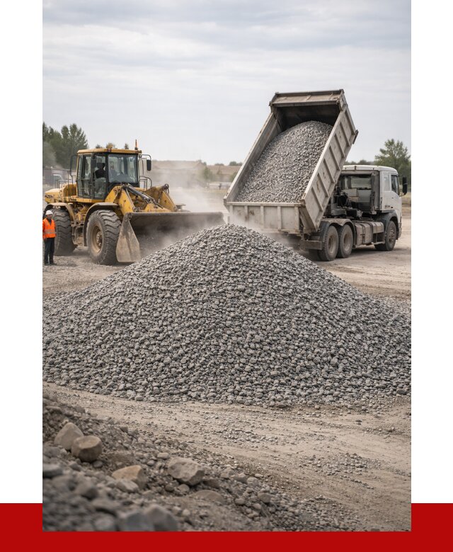 Купить щебень с доставкой в Нурлате от 2607 руб. | ПРОНЕРУДНрт
