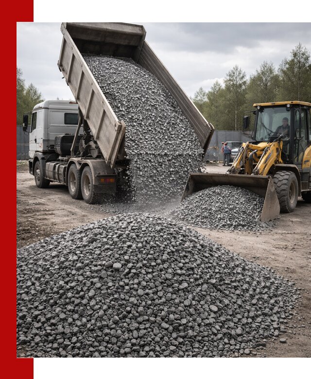Доставка и продажа щебня гранитного в Нурлате