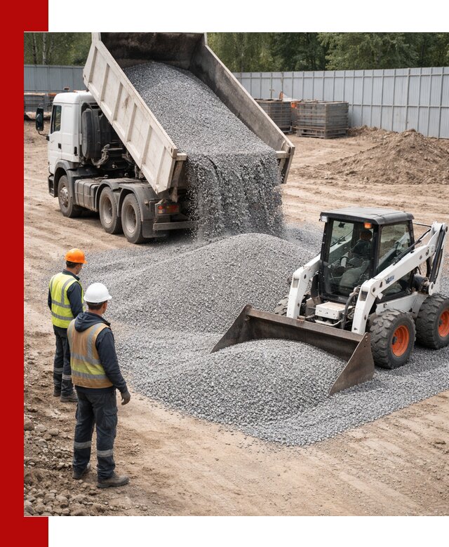 Доставка и продажа гранитного щебня фракции 0-5 в Нурлате