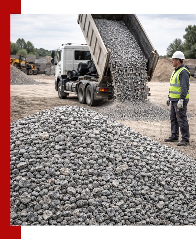 Доставка и продажа гранитного щебня фракции 5-20 в Нурлате