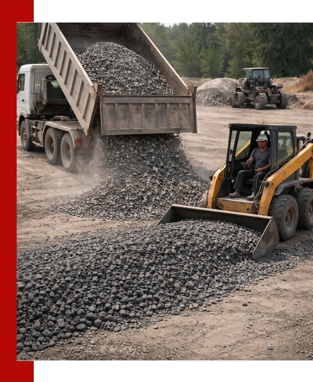 Гранитный щебень фракция 40-70 с доставкой в Нурлате