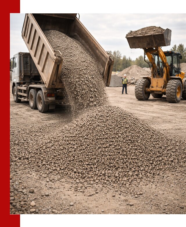 Гравийный щебень фракция 3–10 с доставкой в Нурлате