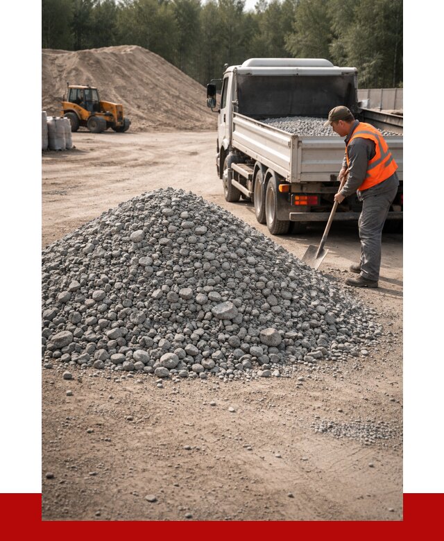 Гравийный щебень фракция 5-10 в Нурлате от 2294 р. | ПРОНЕРУДНрт