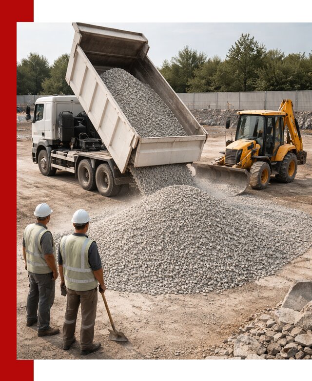 Купить известняковый щебень фракции 5–10 мм с доставкой в Нурлате
