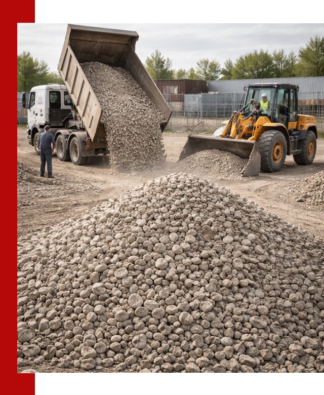 Доломитовый щебень фракции 20–41 с доставкой в Нурлате