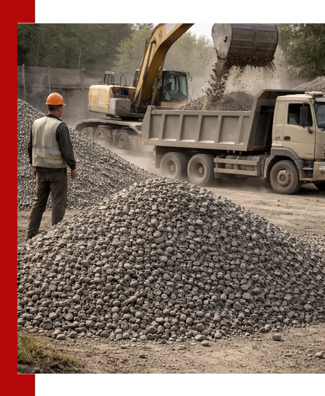 Шлаковый щебень фракция 5-20 с доставкой в Нурлате