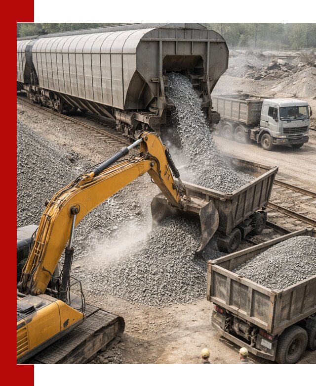 Доставка железнодорожного щебня в Нурлате крупными партиями быстрого отгруза