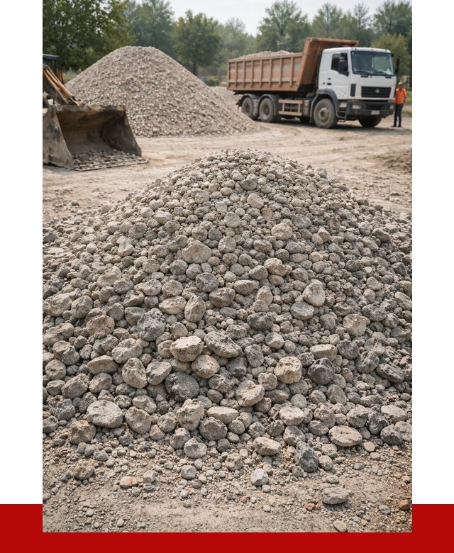 Вторичный щебень фракция 20-40 в Нурлате от 2294 р ПРОНЕРУДНрт