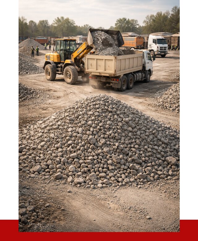 Вторичный щебень фракция 40-70 в Нурлате от 1814 р, ПРОНЕРУДНрт