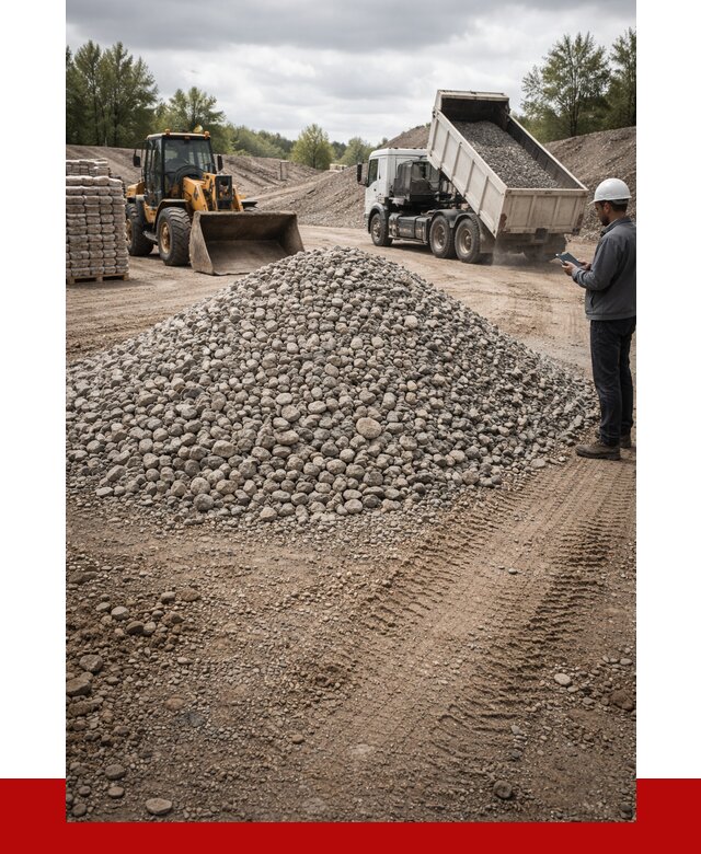 Купить бетонный щебень в Нурлате, от 3337 р. ПРОНЕРУДНрт