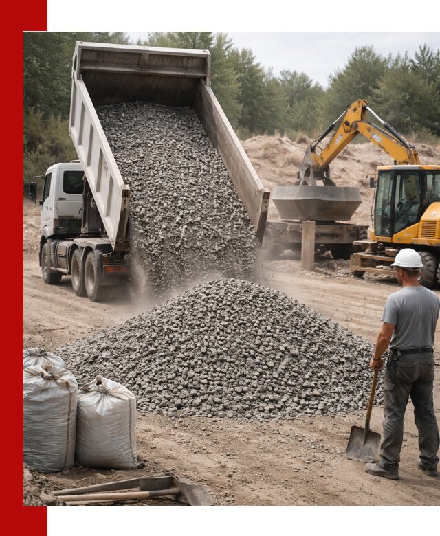 Доставка и продажа бетонного щебня в Нурлате