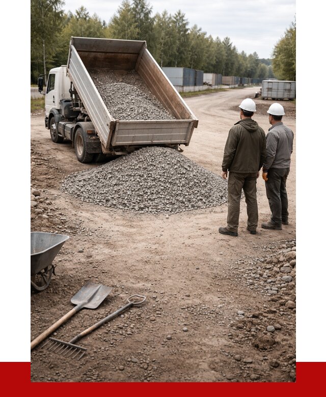 Бетонный щебень фракция 5-20 в Нурлате от 3337 р., ПРОНЕРУДНрт