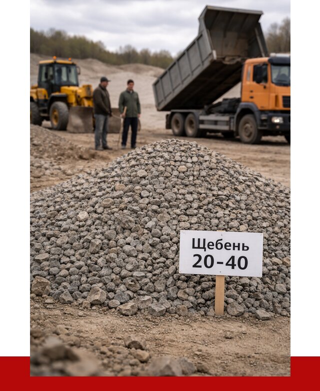 Бетонный щебень фракция 20-40 в Нурлате от 2555 р. | ПРОНЕРУДНрт