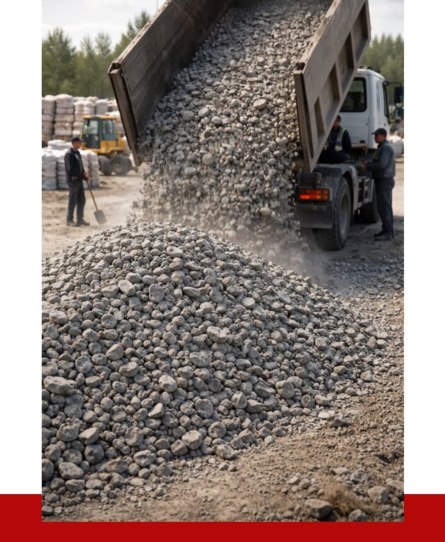 Бетонный щебень фракция 40-70 в Нурлате от 1877 р. ПРОНЕРУДНрт