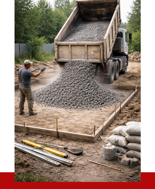 Купить щебень для фундамента в Нурлате от 4692 р. | ПРОНЕРУДНрт