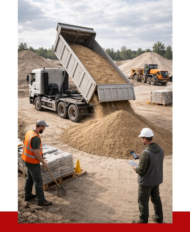 Карьерный песок с доставкой в Нурлате от 3754 р. ПРОНЕРУДНрт