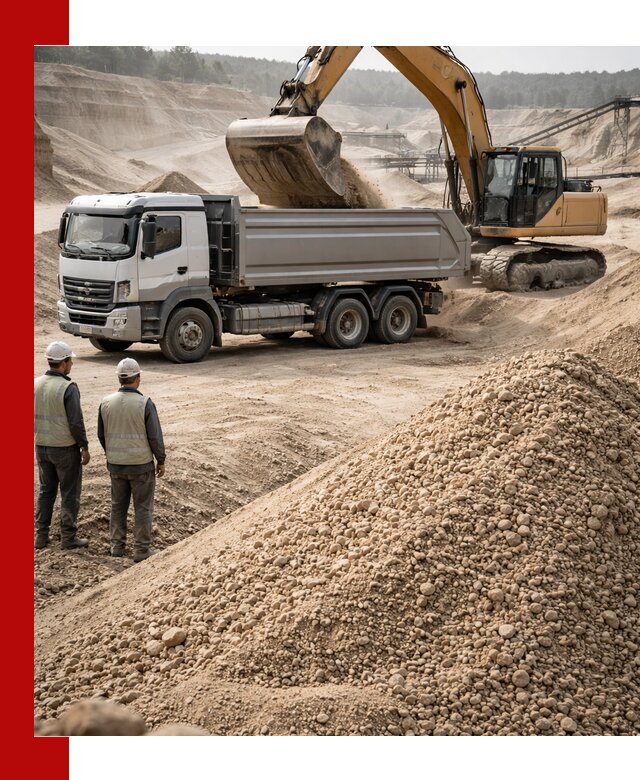 Карьерный крупнозернистый песок с доставкой в Нурлате