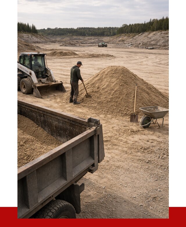Карьерный песок среднезернистый в Нурлате, от 2294 р. ПРОНЕРУДНрт
