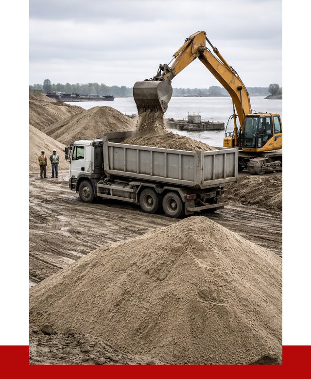 Купить речной песок навалом в Нурлате от 1877 р., ПРОНЕРУДНрт