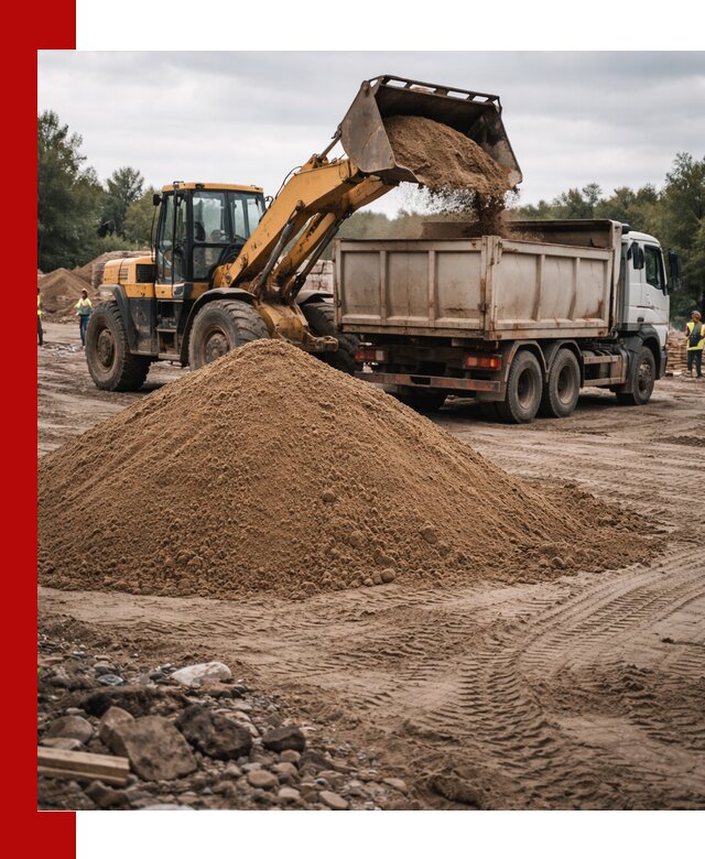 Доставка речного песка навалом в Нурлате быстро и выгодно