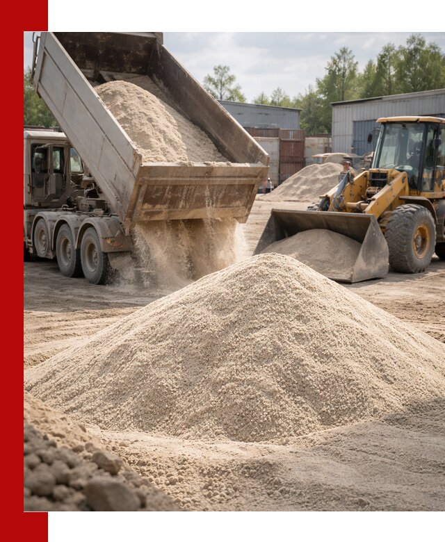 Кварцевый песок с доставкой в Нурлате для строительных работ