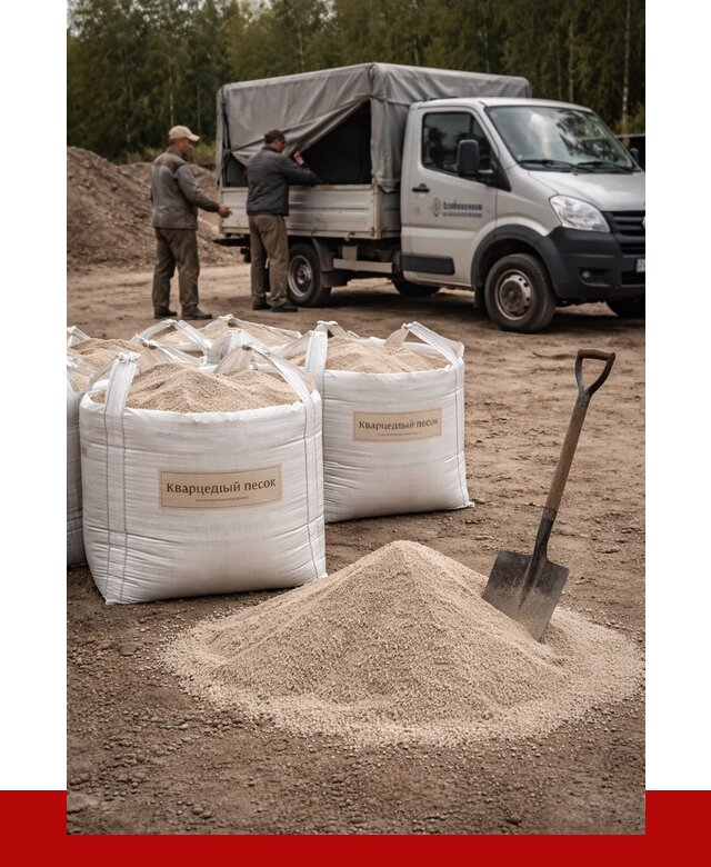Кварцевый песок для пескоструя в Нурлате от 4692 р. | ПРОНЕРУДНрт