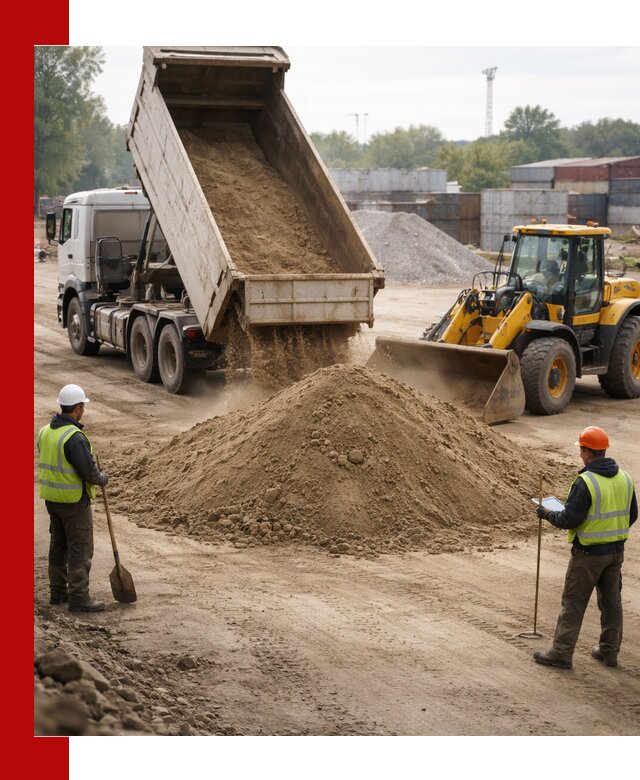 Доставка и продажа пескогрунта оптом и в розницу в Нурлате