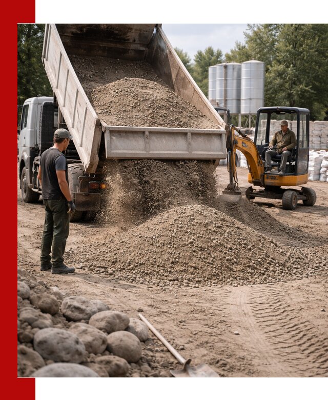 Доставка ПГС С3 в Нурлате самосвалами и миксерами