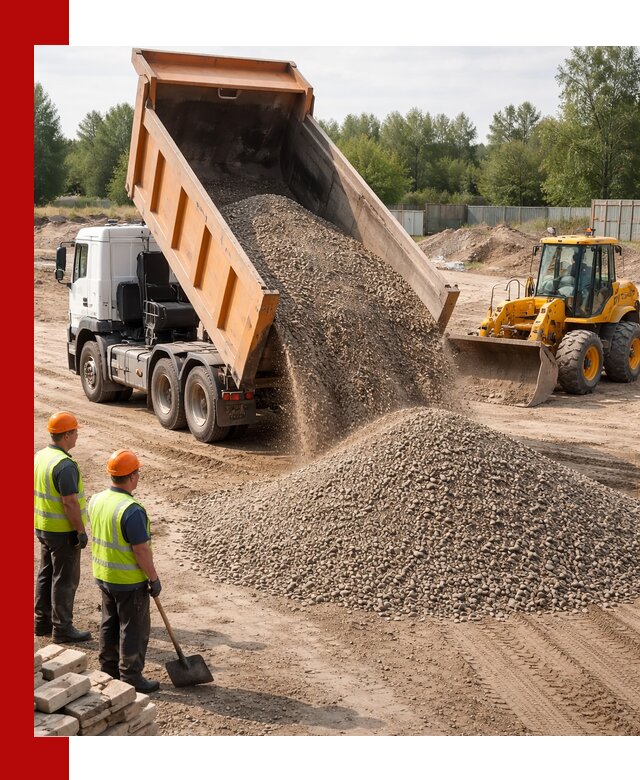 Доставка щебёночно-песчаной смеси ЩПС С7 в Нурлате