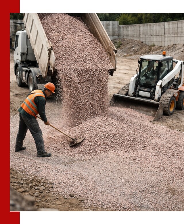 Крошка розовый гранит с доставкой в Нурлате от производителя