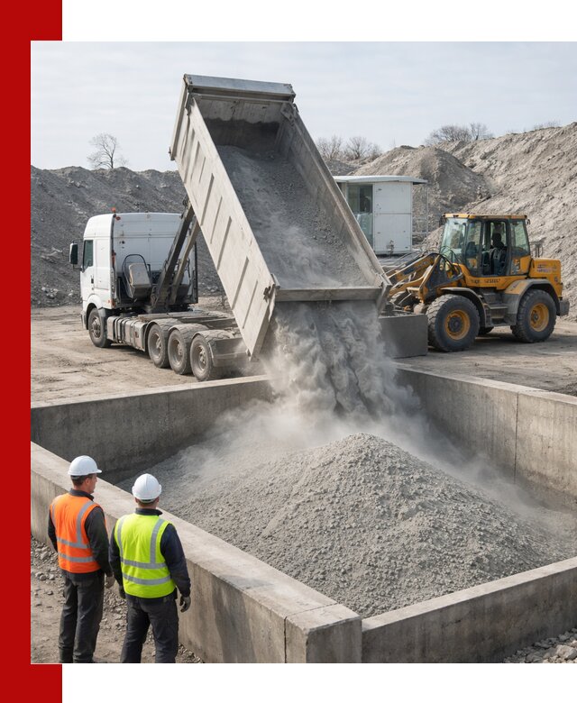 Доставка цемента навалом в Нурлате крупными партиями