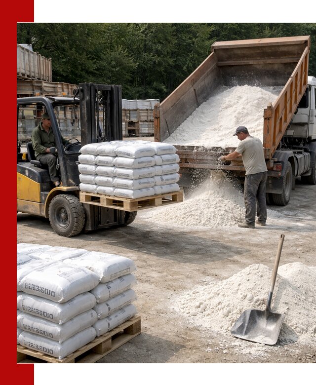 Доставка строительной извести оптом и в розницу в Нурлате
