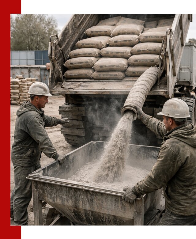 Доставка цемента М400 в Нурлате оптом и в розницу