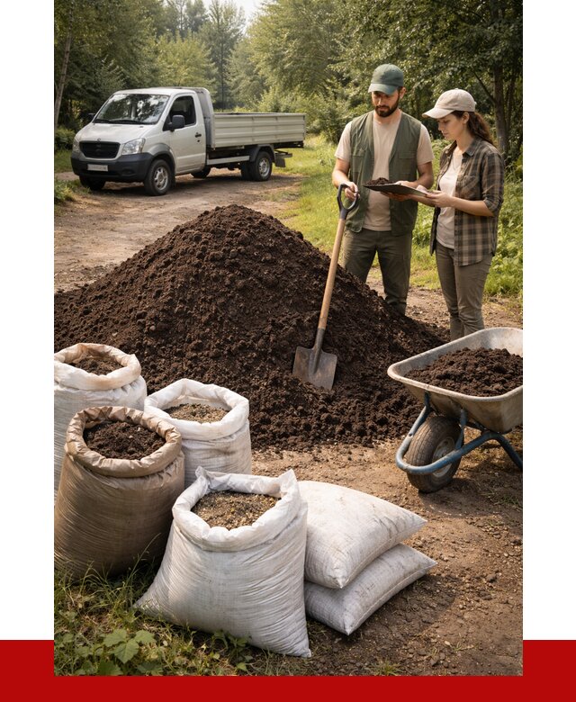 Купить грунт с доставкой в Нурлате от 4692 р. за м3 | ПРОНЕРУДНрт