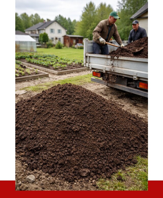 Плодородный грунт в Нурлате с доставкой от 4379 р. | ПРОНЕРУДНрт