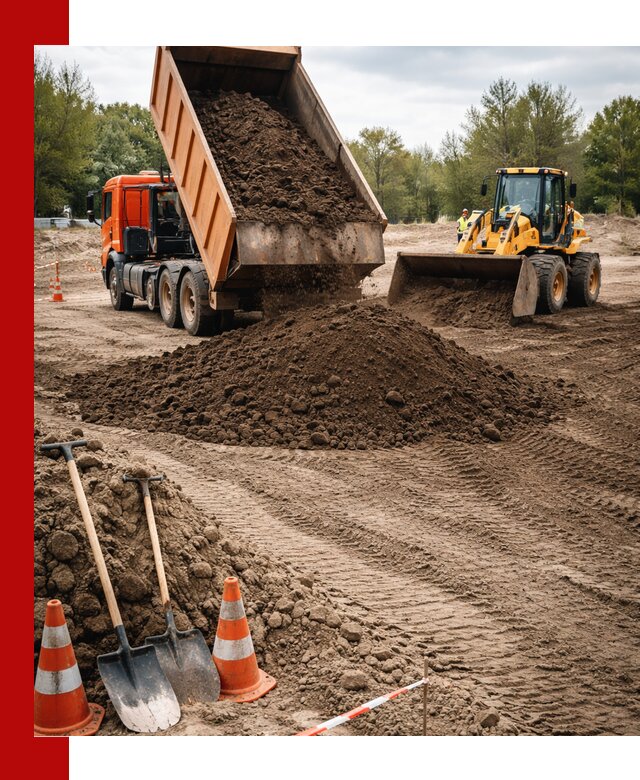 Поставка и доставка планировочного грунта в Нурлате