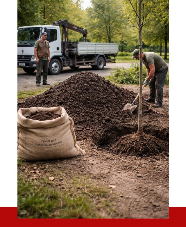 Грунт для посадки деревьев в Нурлате от 1251 р. | ПРОНЕРУДНрт
