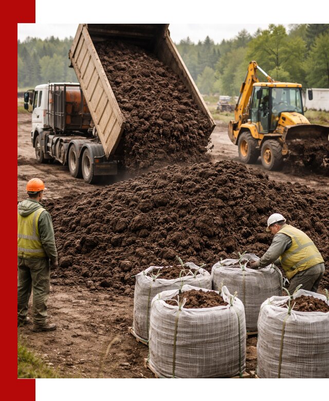 Доставка нейтрального торфа в Нурлате оптом и в розницу
