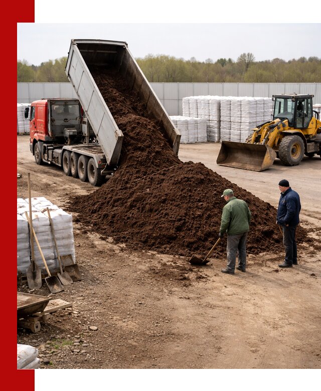 Доставка торфяных смесей оптом и в розницу в Нурлате