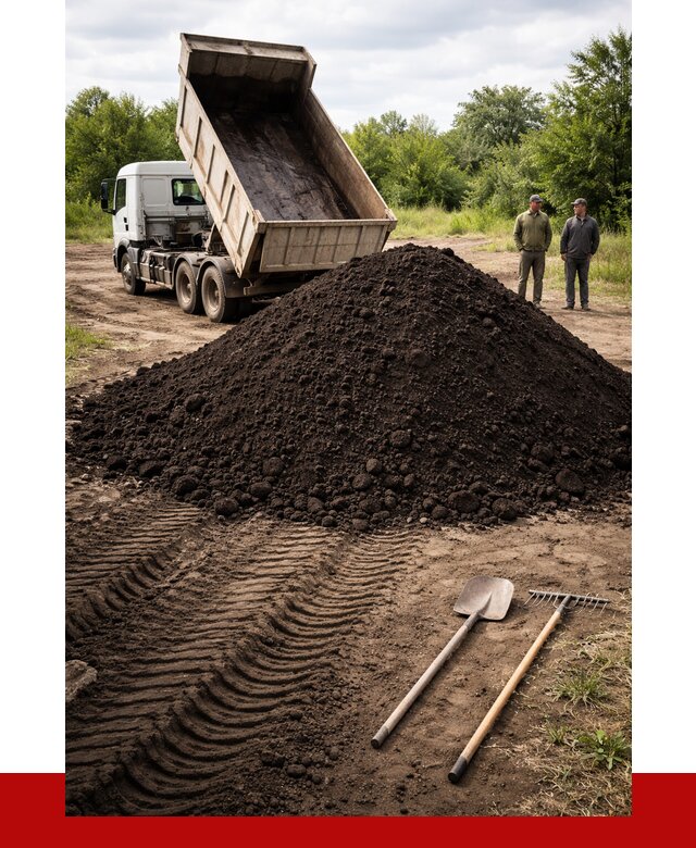 Купить чернозем навалом в Нурлате от 1251 р. за куб | ПРОНЕРУДНрт