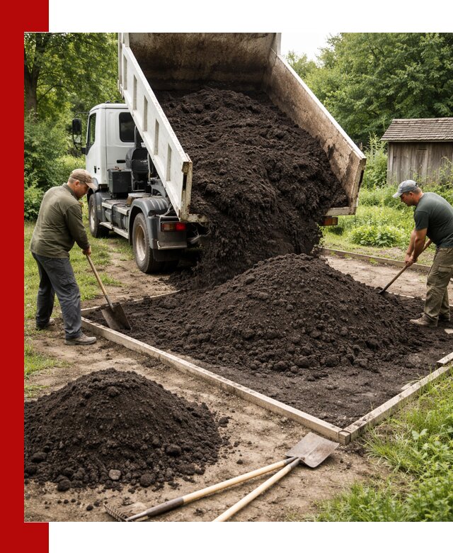 Купить чистый чернозем для огорода с доставкой в Нурлате