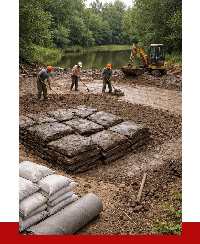 Купить глину для пруда в Нурлате от 4692 р. с доставкой | ПРОНЕРУДНрт