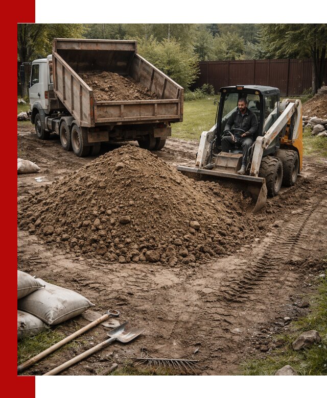 Суглинок для планировки участков в Нурлате с доставкой и выгрузкой