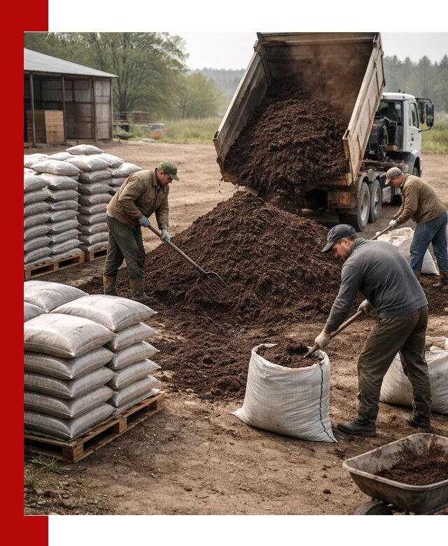 Доставка компоста оптом и в розницу в Нурлате
