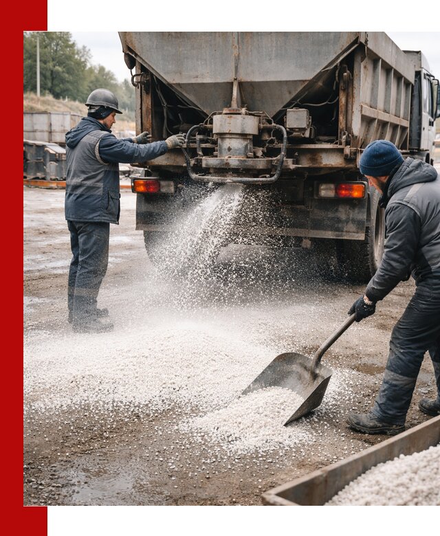 Доставка и продажа хлористого кальция в Нурлате