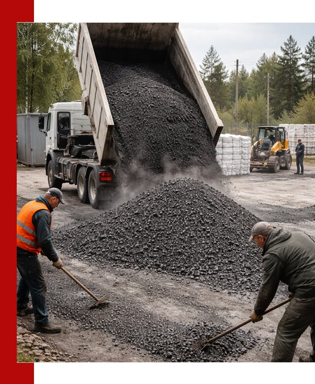 Доставка и продажа асфальтного гранулята в Нурлате