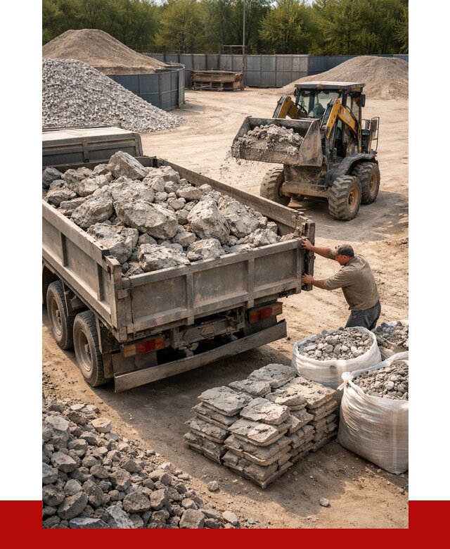 Купить бой бетона с доставкой в Нурлате от 5005 р. | ПРОНЕРУДНрт