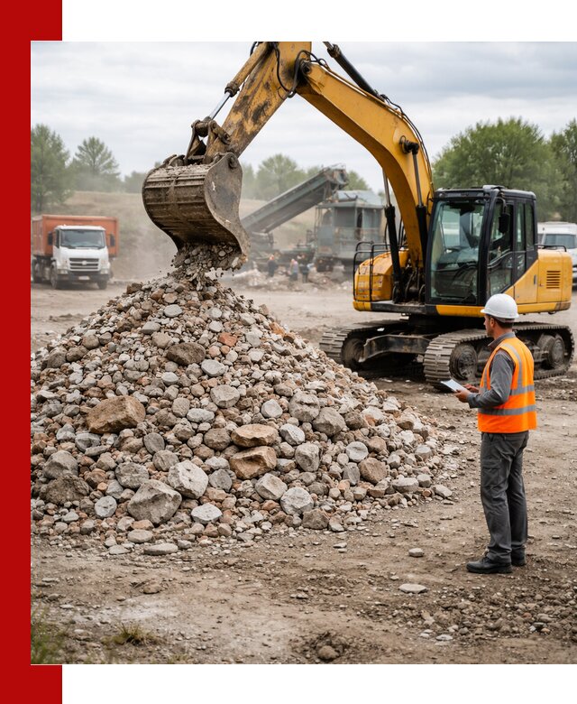 Доставка и вывоз строительного боя в Нурлате