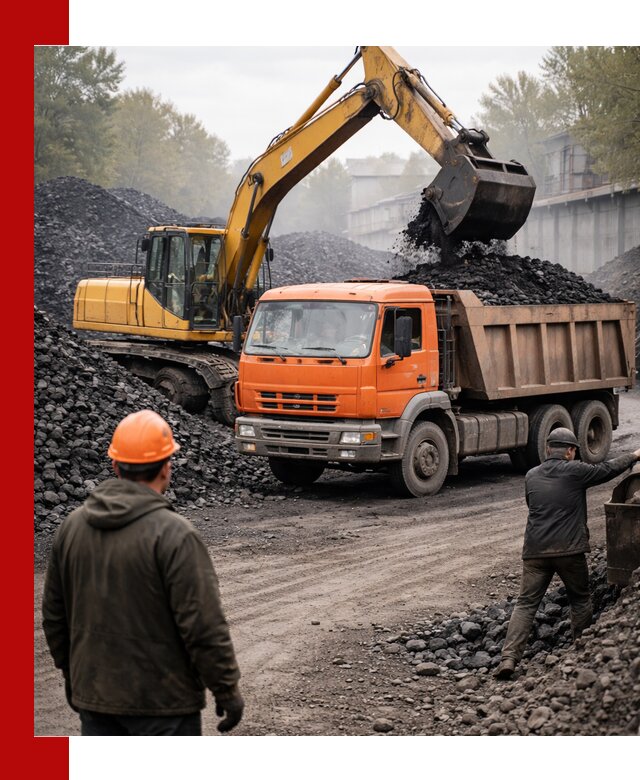 Доставка угля автотранспортом в Нурлате быстро и выгодно