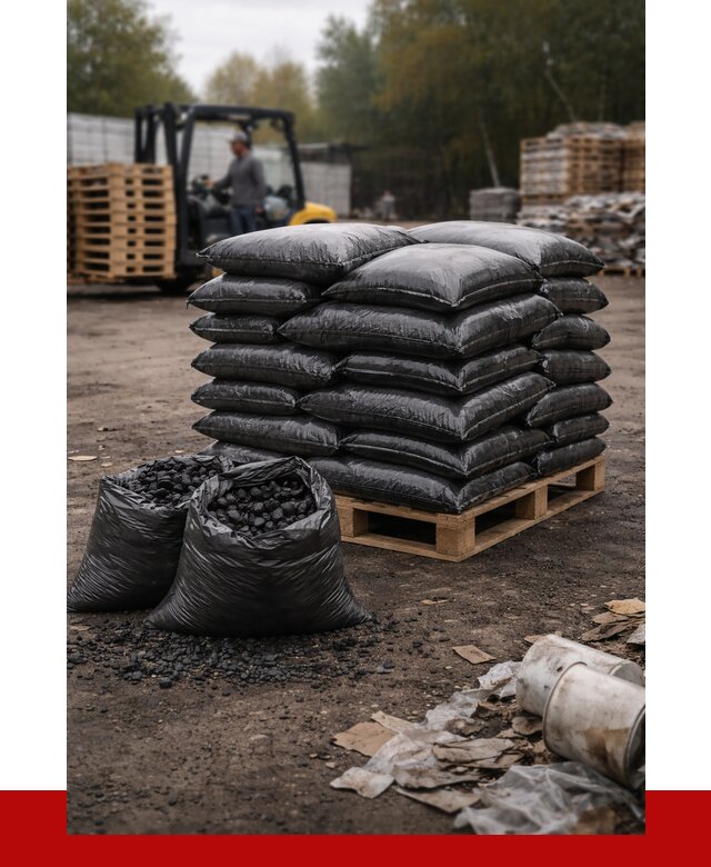 Купить уголь в мешках с доставкой в Нурлате от 7820 р. | ПРОНЕРУДНрт